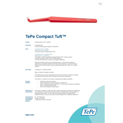 Factsheet Compact Tuft